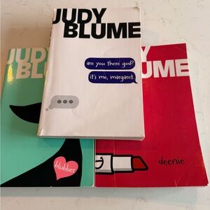 Judy Blue White Paperback Book - Are You There God? It's Me, Margaret.